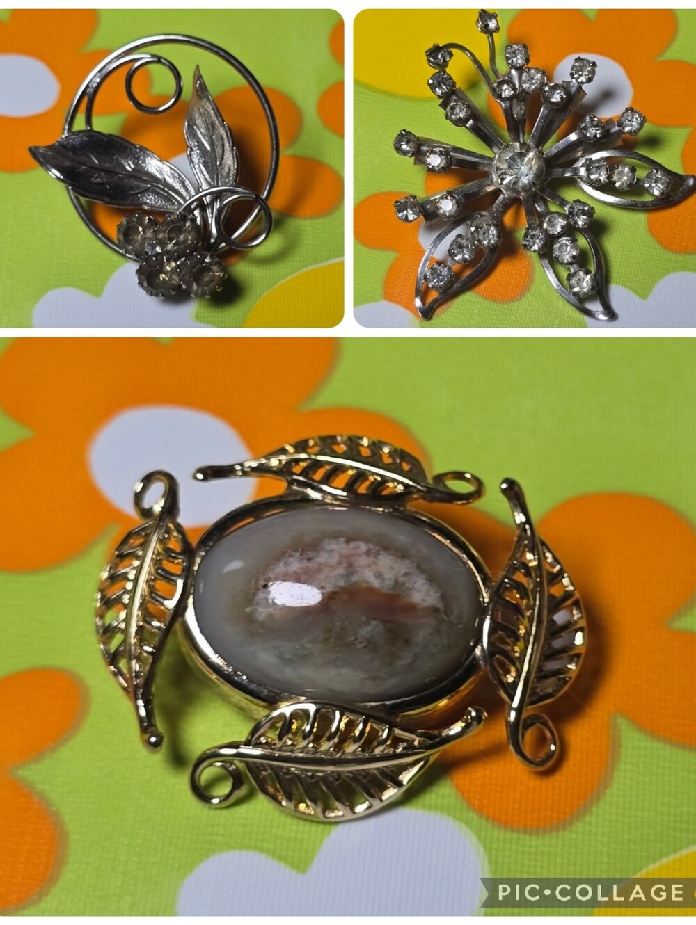 Vintage | Lot Of 3 Brooches
